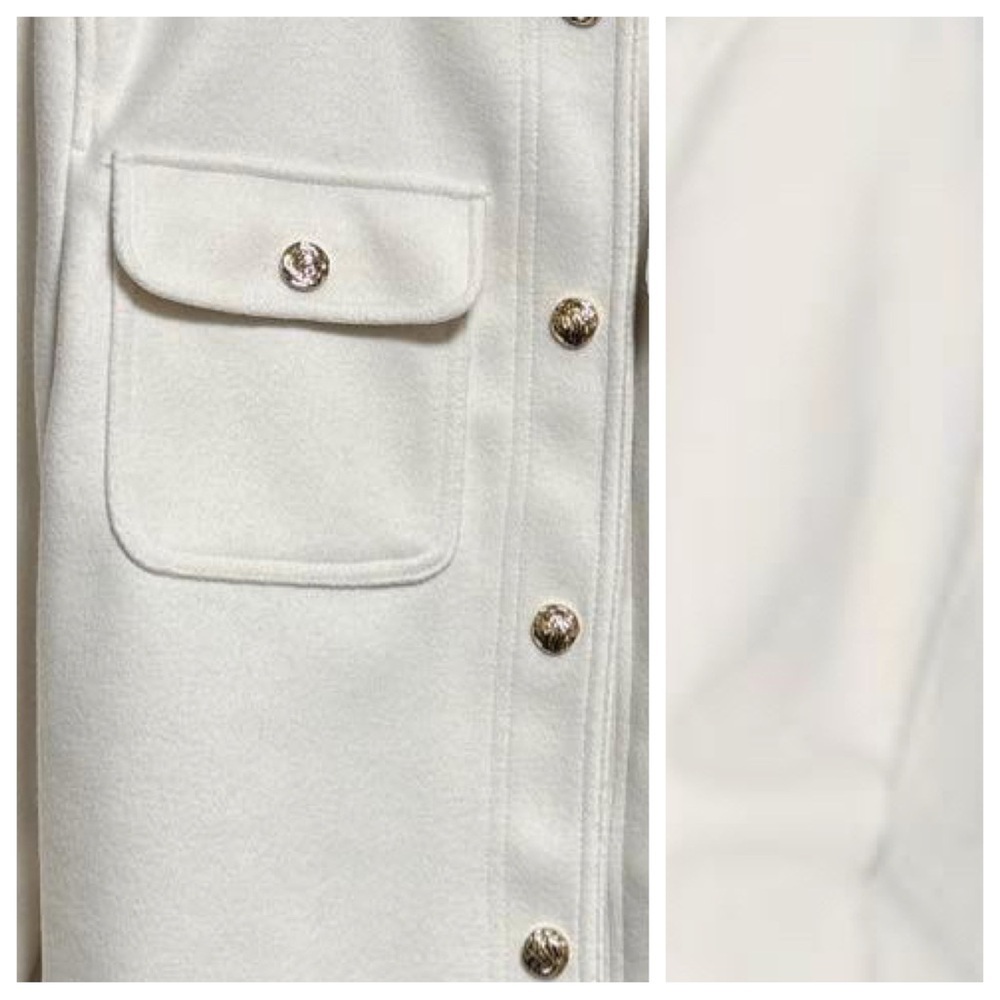 NWT Zara Cream Soft Cardigan/Jacket. Size M. - Picture 5 of 9